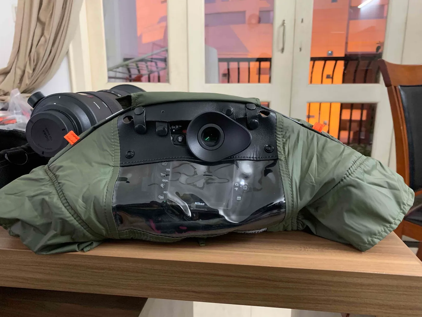 camera cover to take Pictures in Snow