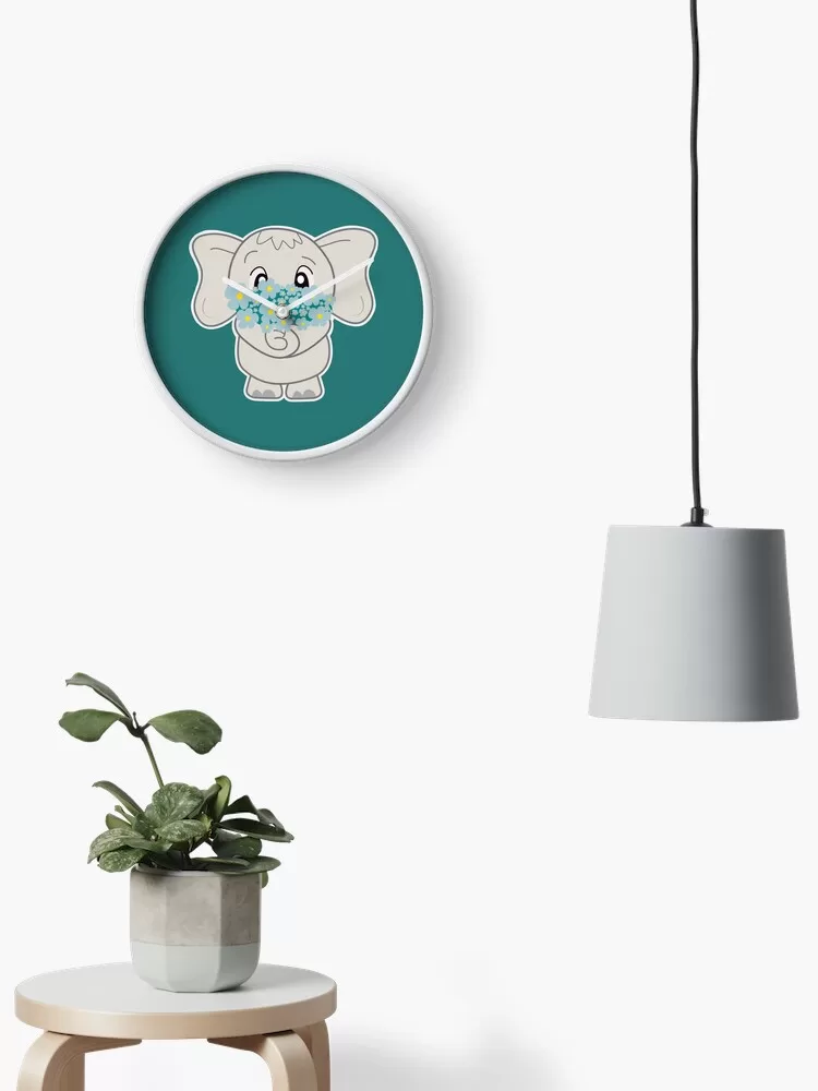 Baby Elephant Themed Clocks