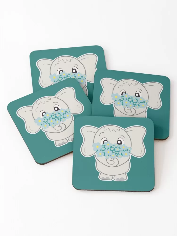 Baby Elephant Themed Coasters