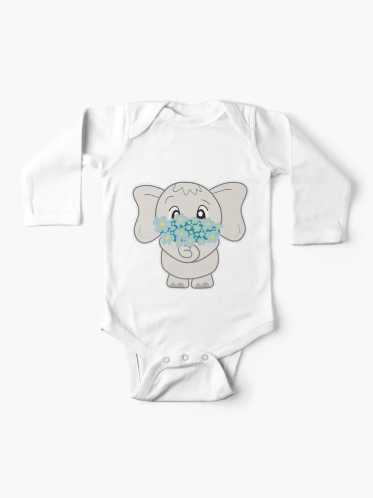 Baby Elephant Themed baby one piece dress