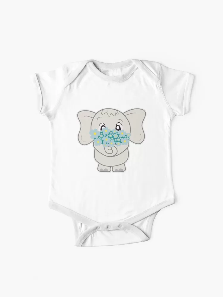 Baby Elephant Themed baby one piece dress