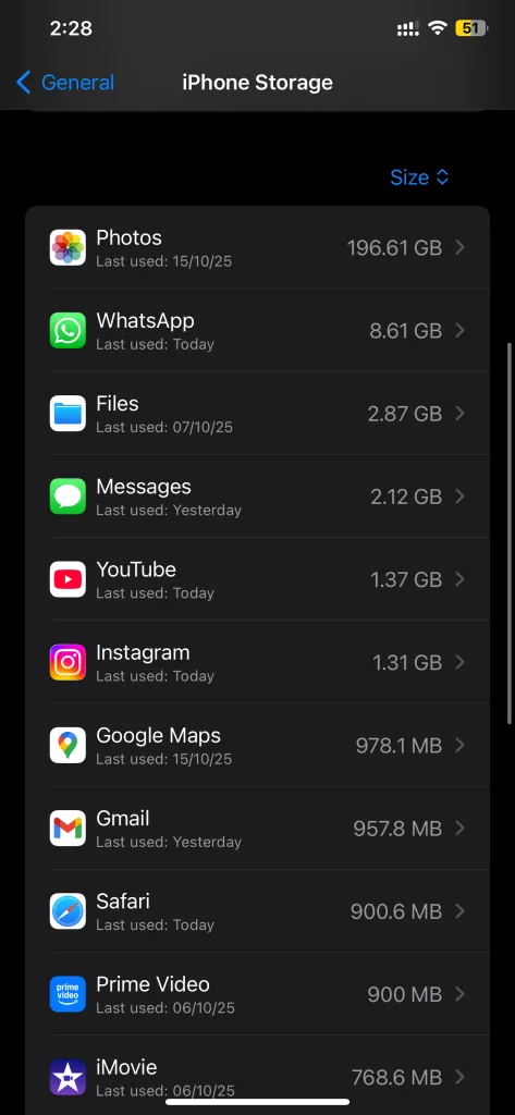 Ultimate Fix: What to Do When Messages Are Missing from iPhone 10 iPhone storage showing Messages size