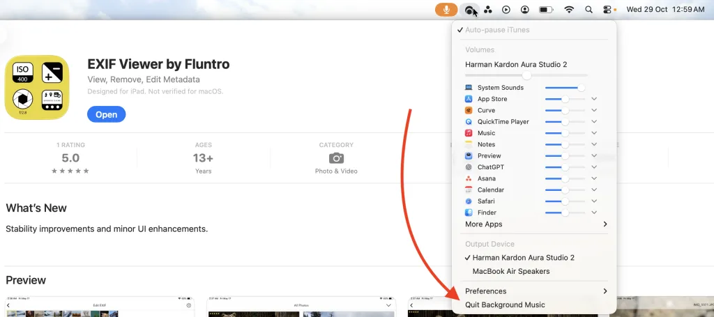 background music App