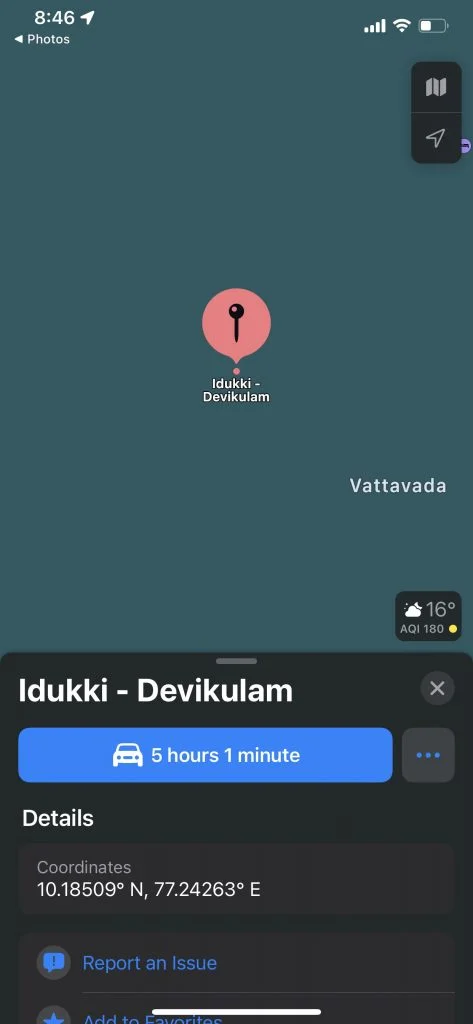 How to open Photos location on google map or Apple Map 3 photos app 3