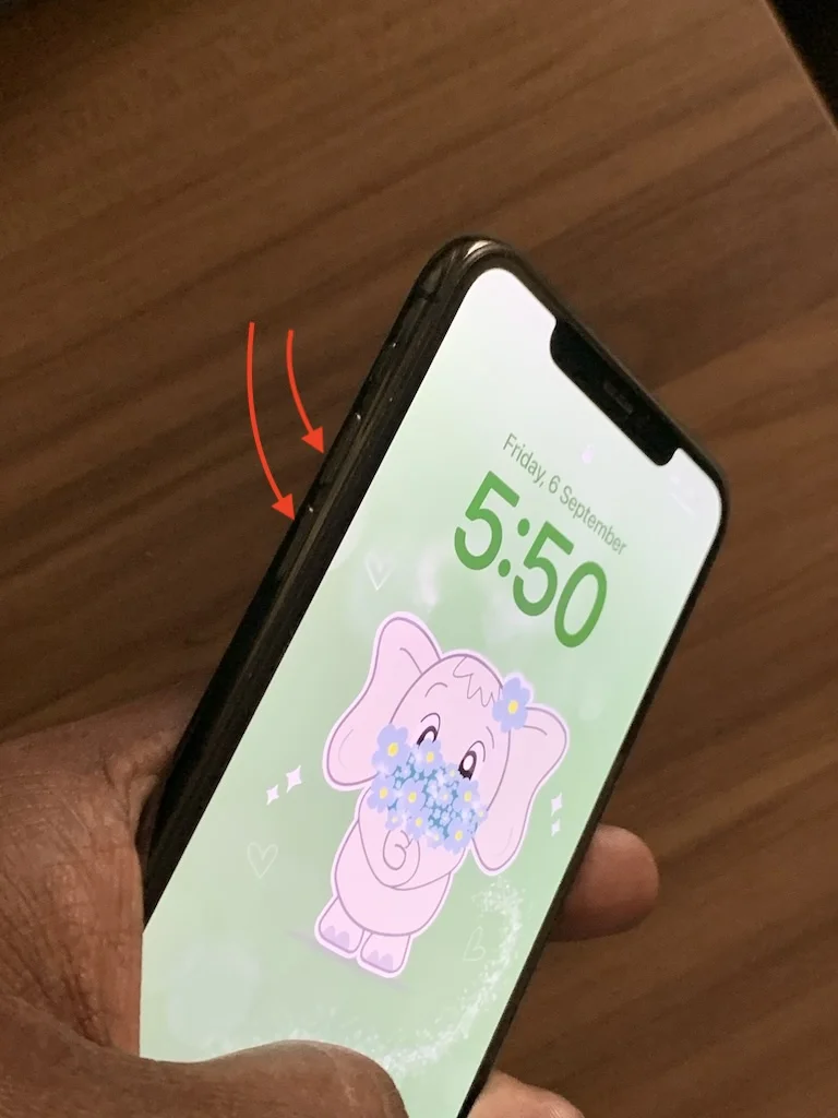 How to Turn ON / OFF iPhone: A Step-by-Step Guide 2 iPhone left volume up down button